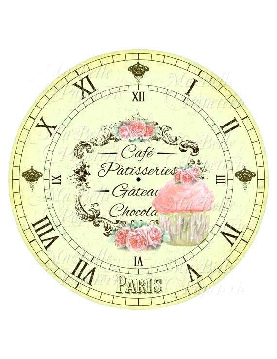 clock-shabby-chic-face-french-cafe-free-printable-template-worksheet